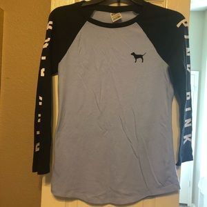 3/4 Sleeve PINK brand top